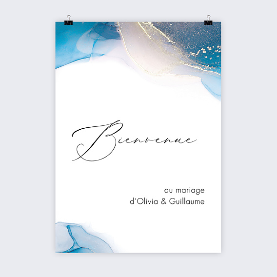 Panneau mariage Opaline