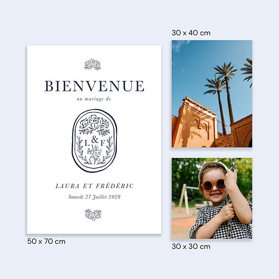 Panneau Mariage Passeport