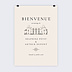 Panneau bienvenue mariage Domaine