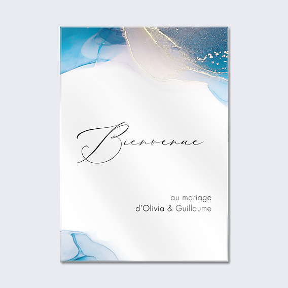Panneau Mariage Opaline