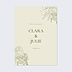 Panneau Mariage Bloom floral