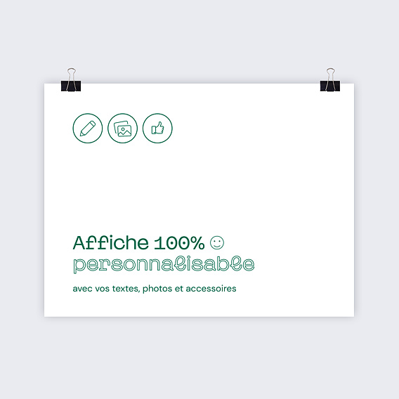Plan de table mariage 100% Personnalisable Paysage