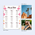 Plan de Table Mariage Jardin botanique