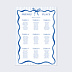 Plan de Table Mariage Dolce vita
