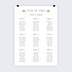 Plan de table mariage Couronne Chic