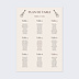 Plan de Table Mariage Domaine