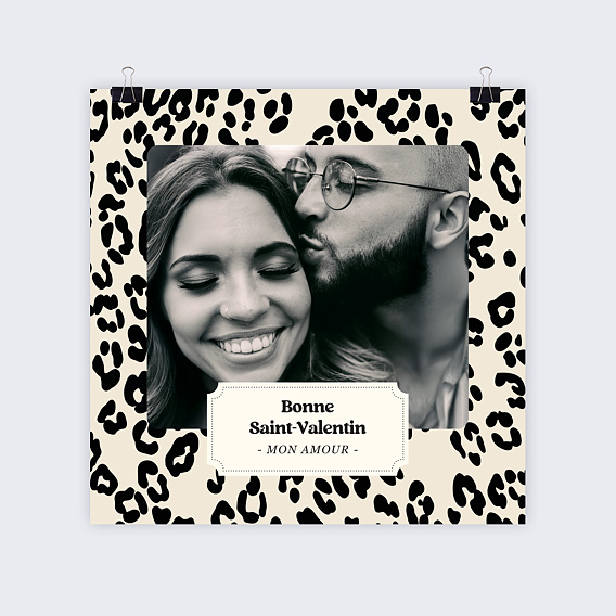 Poster famille Léopard