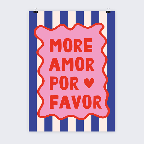 Poster famille More amor