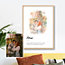 Poster famille Définition amour aquarelle