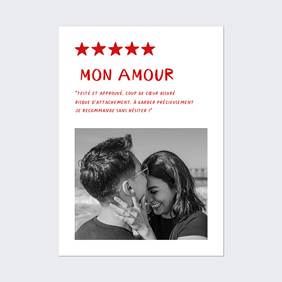Affiche famille Love rating