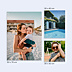 Poster famille Maison en peinture à l’huile