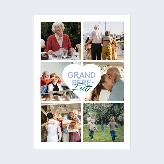 Poster famille Grand-père-fect