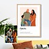 Poster famille Définition famille minimaliste