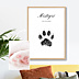 Poster famille Empreinte animal