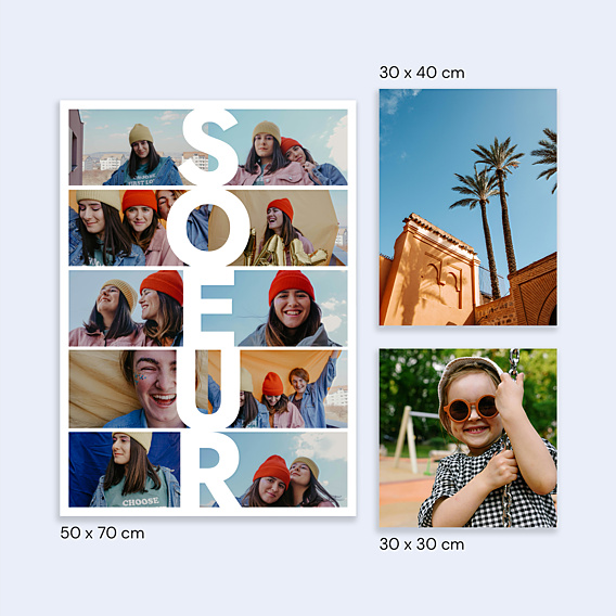 Poster famille Sœur vertical