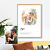 Poster famille Définition papa aquarelle