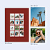 Poster famille Color bloc multi pola