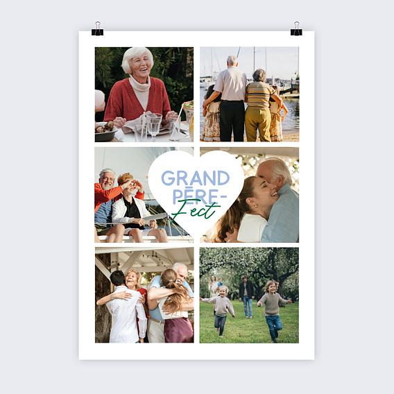 Affiche famille Grand-père-fect Recto