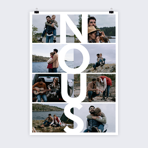 Affiche famille Nous vertical Recto