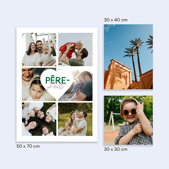 Poster famille Père-fect