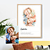 Poster famille Définition famille aquarelle