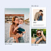 Poster famille Définition amour minimaliste