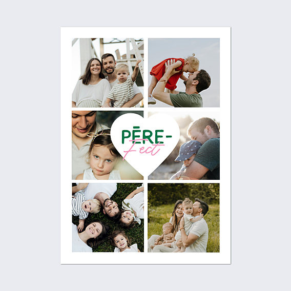 Poster famille Père-fect