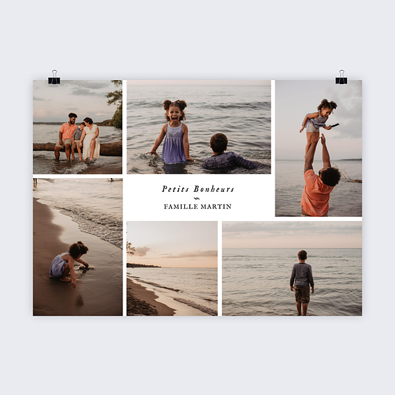 Poster personnalisé Bandeau