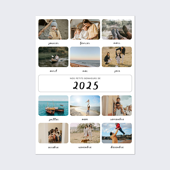 Poster famille Rétrospective