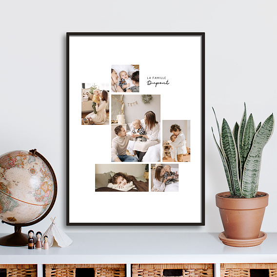 Poster personnalisé Pêle-Mêle Après 1