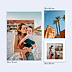Poster famille Cadre Trois Photos