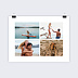 Poster personnalisé Quatre Photos