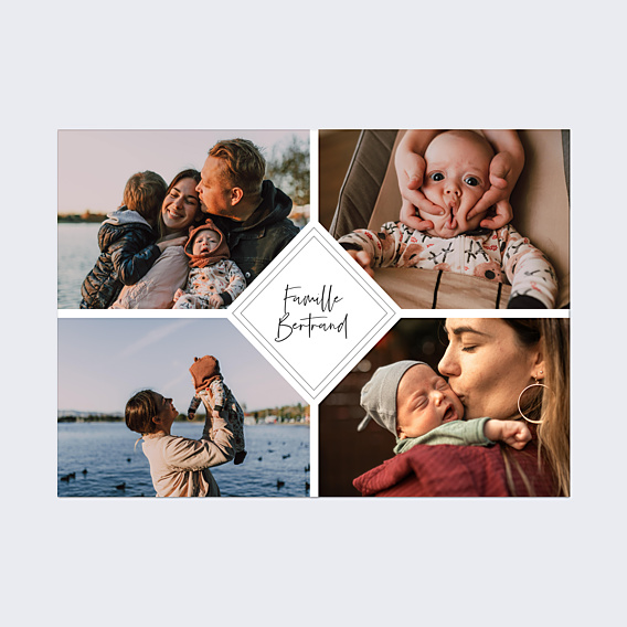 Poster famille Charme Classique