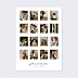Poster famille Grille Polaroid