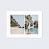 Poster famille Deux Photos Paysage