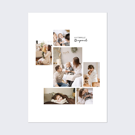 Poster famille Composition
