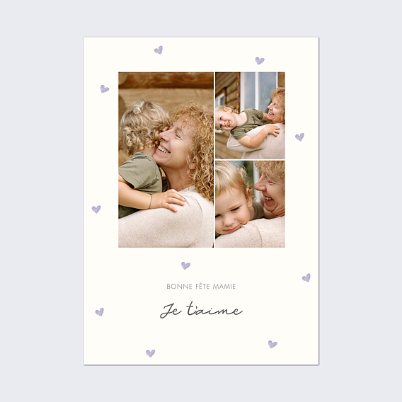 Poster famille Petits Coeurs