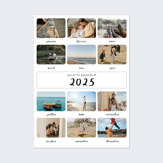 Poster famille Rétrospective