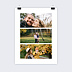 Affiche famille Triptyque Photos Portrait