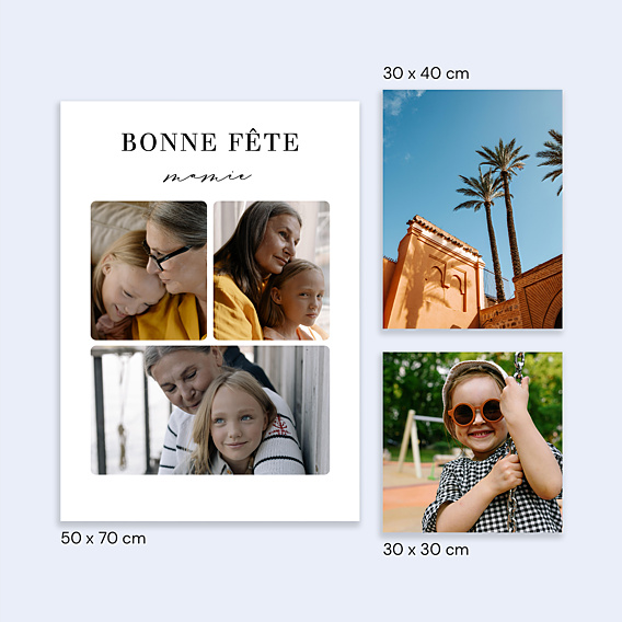 Poster famille Trio Photos