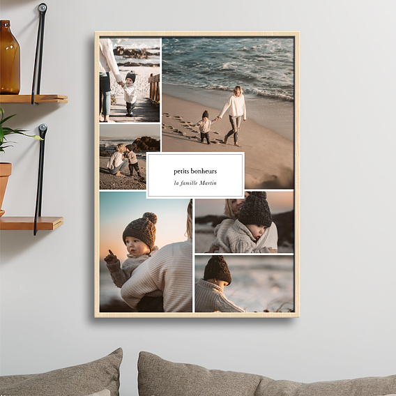 Affiche famille Étiquette Après 1