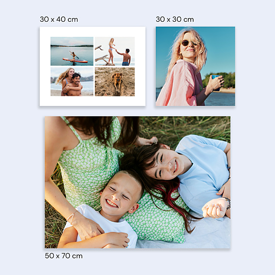 Poster famille Quatre Photos