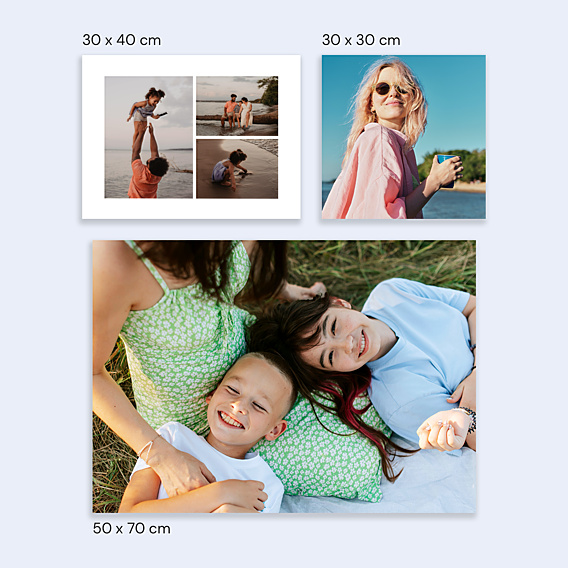 Poster famille Trois Photos