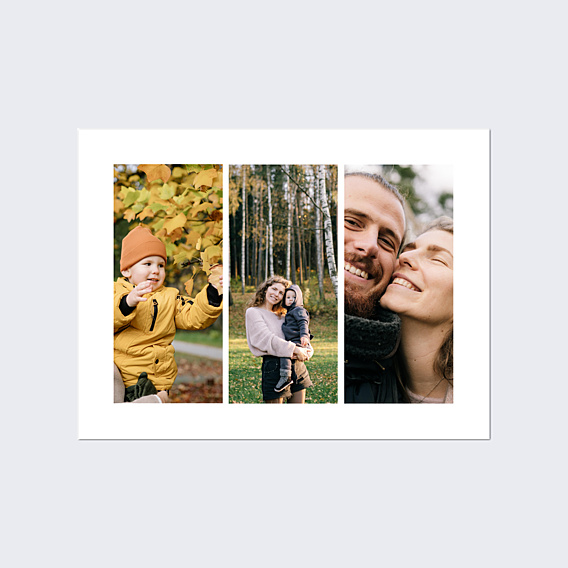 Poster famille Triptyque Photos