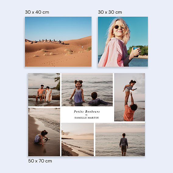 Poster famille Bandeau