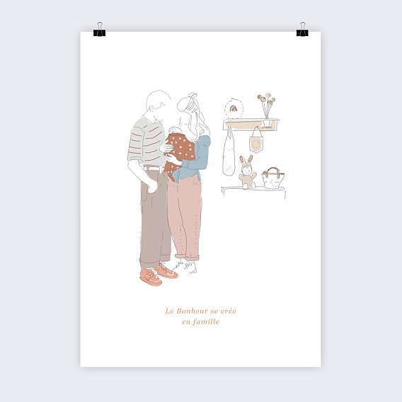 Affiche famille Cocon Familial Recto