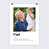 Poster personnalisé Définition Papi Photo Recto
