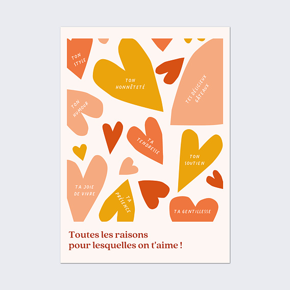 Poster famille L'Amour en Grand