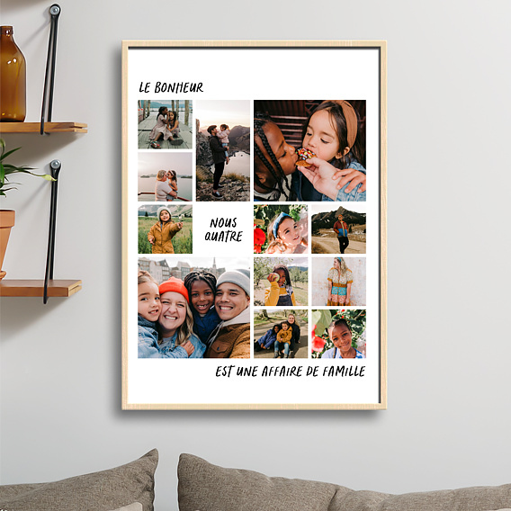 Poster famille Multiphotos