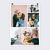 Affiche famille Photos Asymétriques Portrait Recto